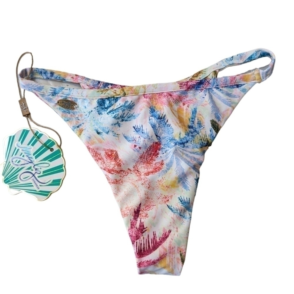 Meg Liz Swimwear Marina Bikini Bottom Swim SZ Small - Picture 2 of 5